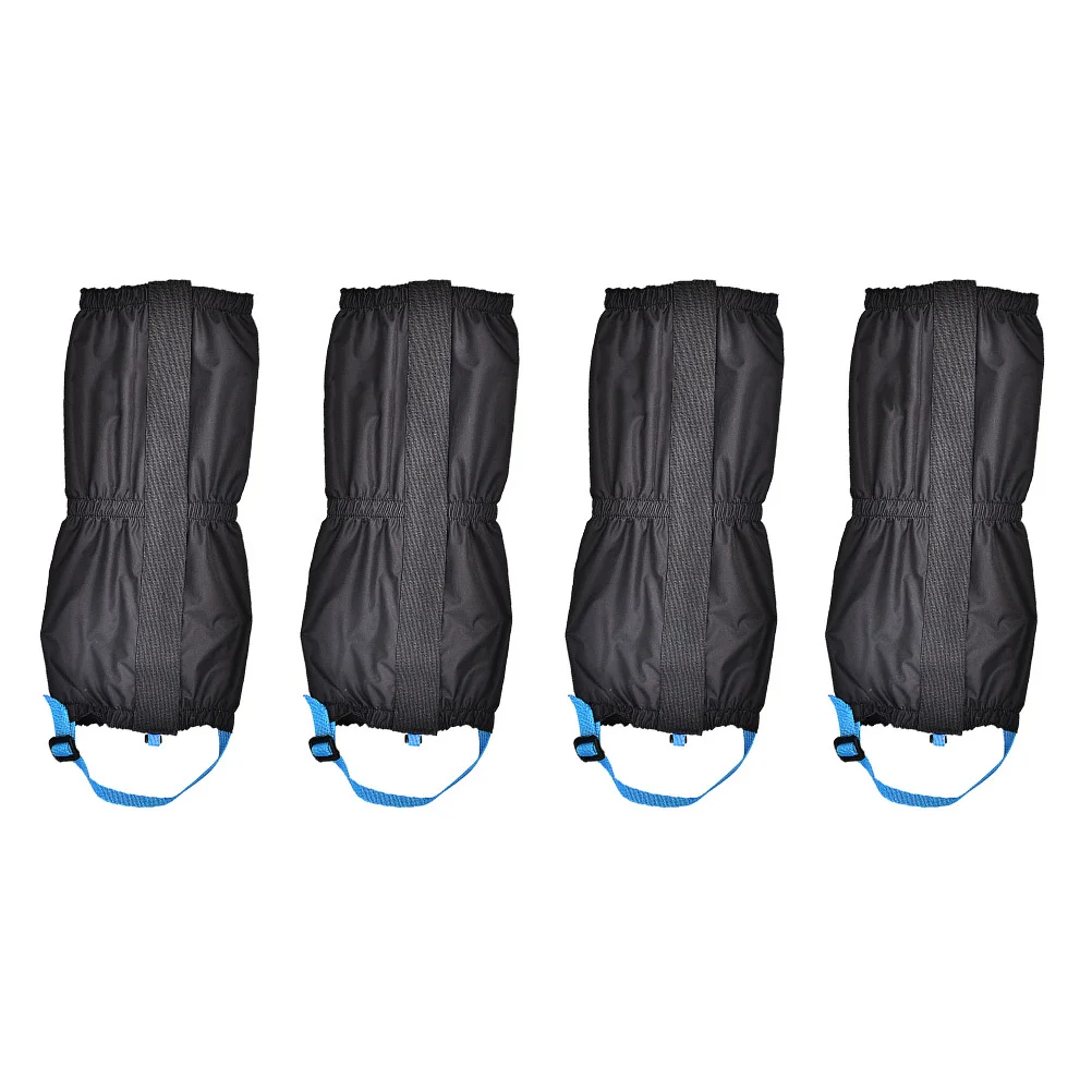 

2 Pairs Hiking Leg Gaiters Waterproof Foot Covers Shoe Snow Boots for Skiing Miss