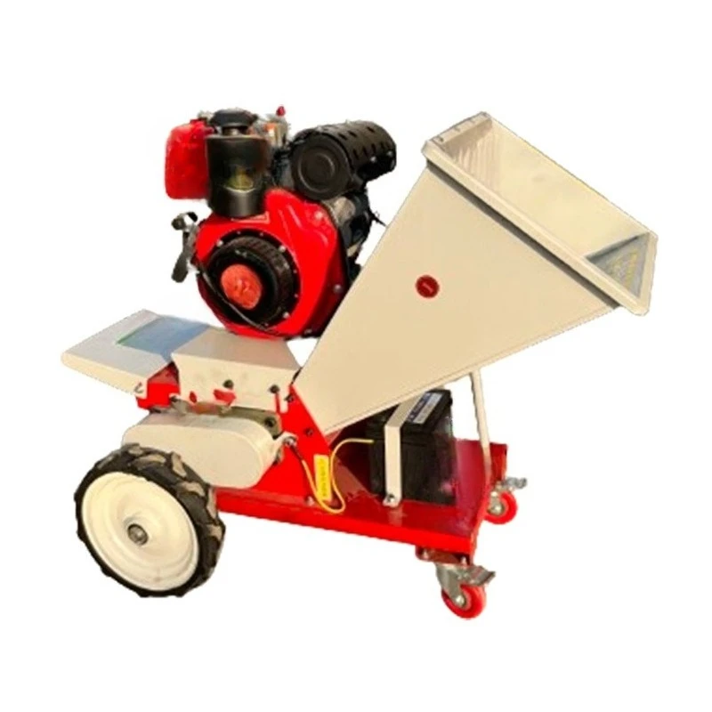 Bewegliche Diesel-Guillotinenmaschine mit Handschub