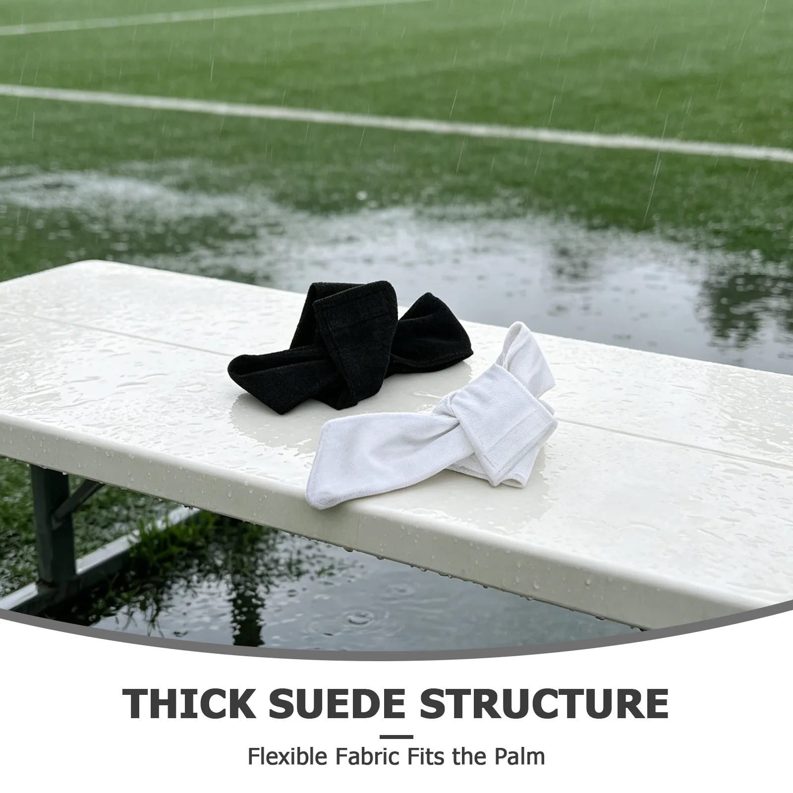 4Pcs Football Sports Towels Microfiber Thin Streamer Quick-Drying Sweat Absorption Hand Wipe Soccer Gym Football Accessories