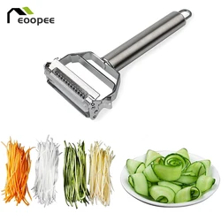 Stainless Steel Peeler Double-Head Kitchen Vegetable Peeler Carrot Potato Peeler Melon Planer Cucumber Slicer Kitchen Supplies