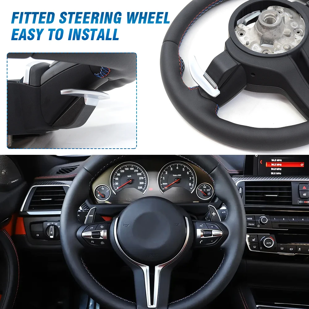 Aluminum Steering Wheel Shifter Paddle For BMW F10 F11 F15 F16 F20 F22 F25 F26 F30 F32 F48 F01 1 2 3 4 5 7 x1 x3 x4 x5 Series