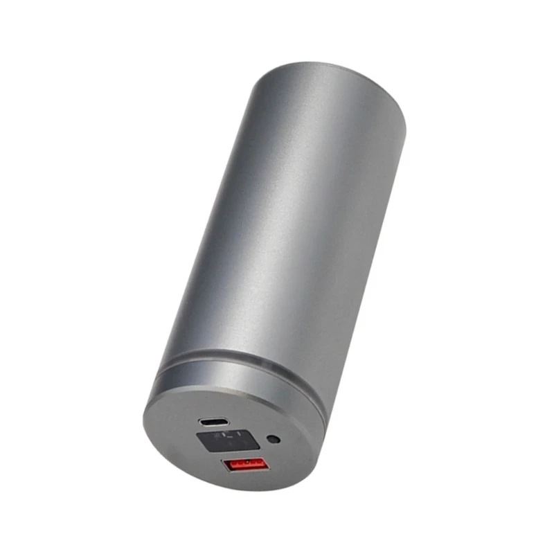 Set fai da te in alluminio senza batteria Fino 5 con ricarica rapida Custodia per a doppia porta