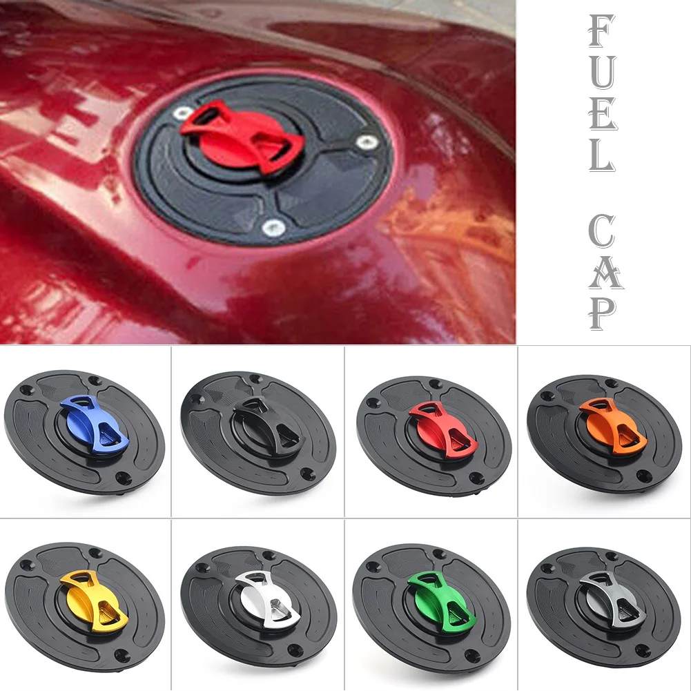 112mm Motorcycel Fuel Gas Tank Cap Cover For Kawasaki VERSYS 650 1000 KLZ1000 KLZ650 12-17 Z900 Z650 17-19 NINJA 650R ER6F ER6N