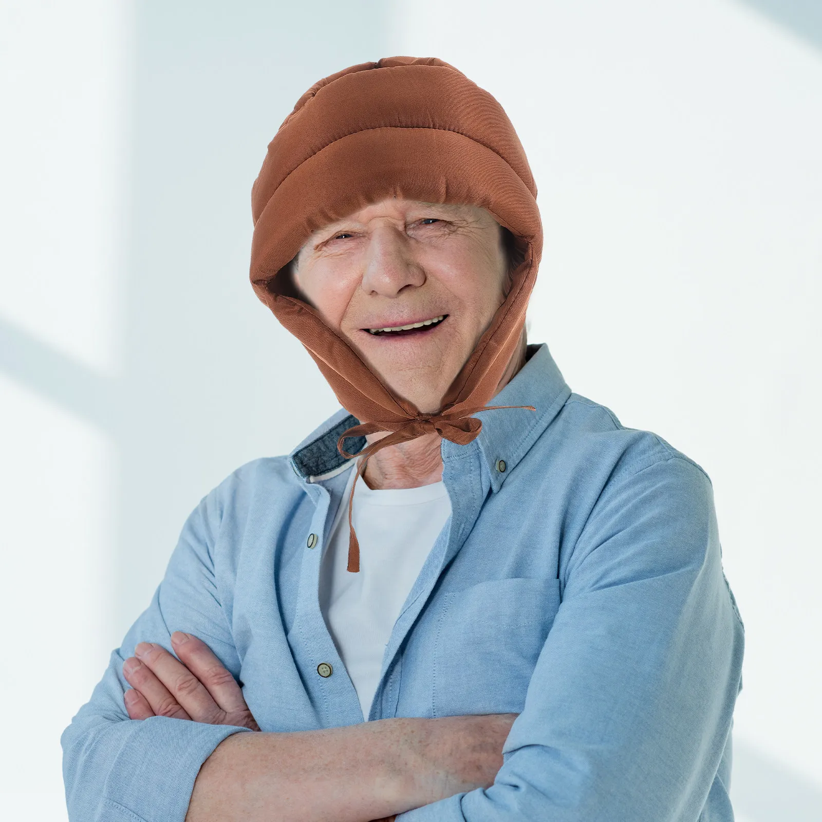 

Elderly Protective Hat Adjustable Safety Bump Cap Comfortable Lightweight Anti-Collision Seniors Anti-Fall Protection