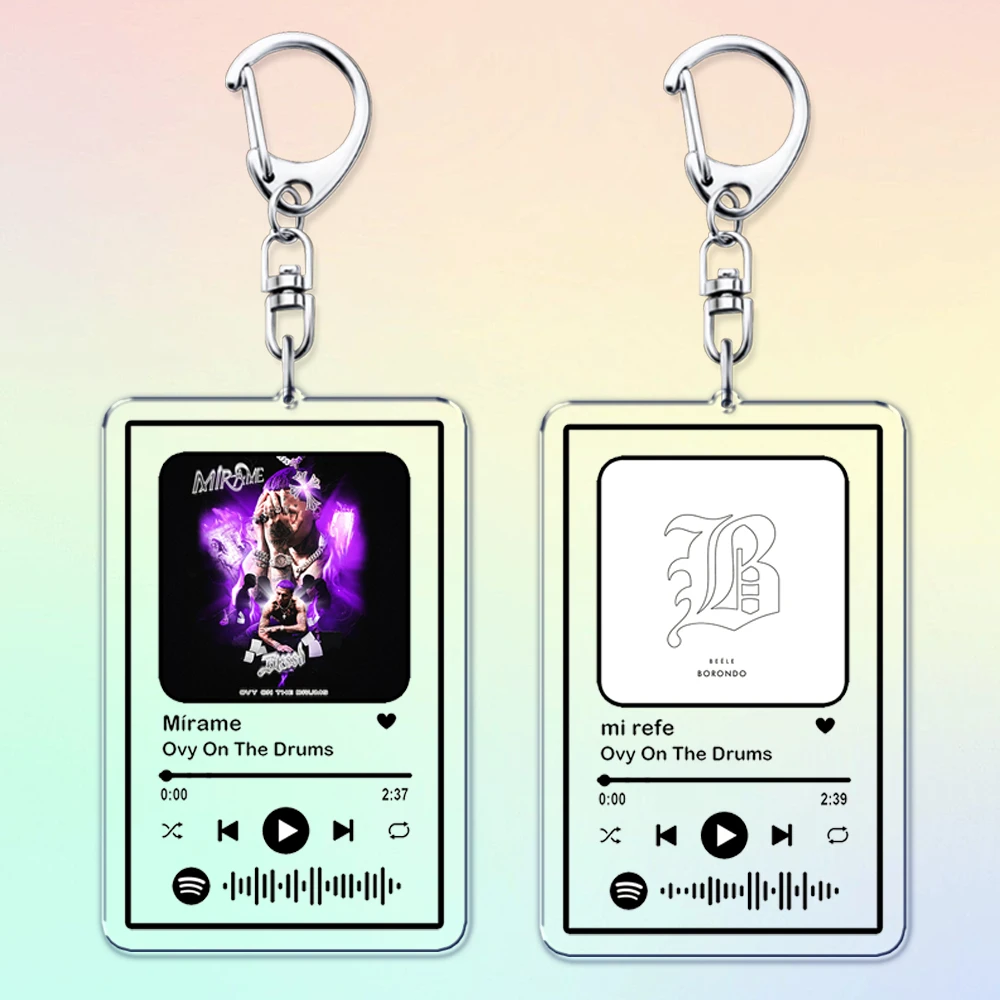 Popular Musician Band Music Keychains for Women Accessories Bag Cool Percussion Keying Jewelry Fans Gifts