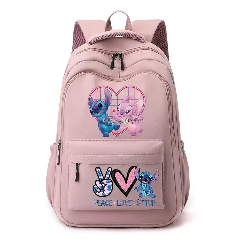 Lilo And Stitch Backpack Daily School Backpack Women Men Laptop Backpack for Teenagers Mochilas