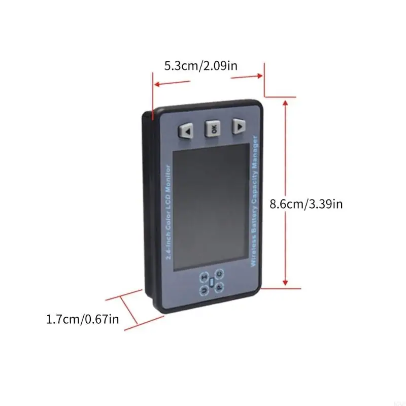 57QF 100/200/300/500A TESTER COULOMB METER METER BÀI HÁT Chỉ báo dung lượng pin