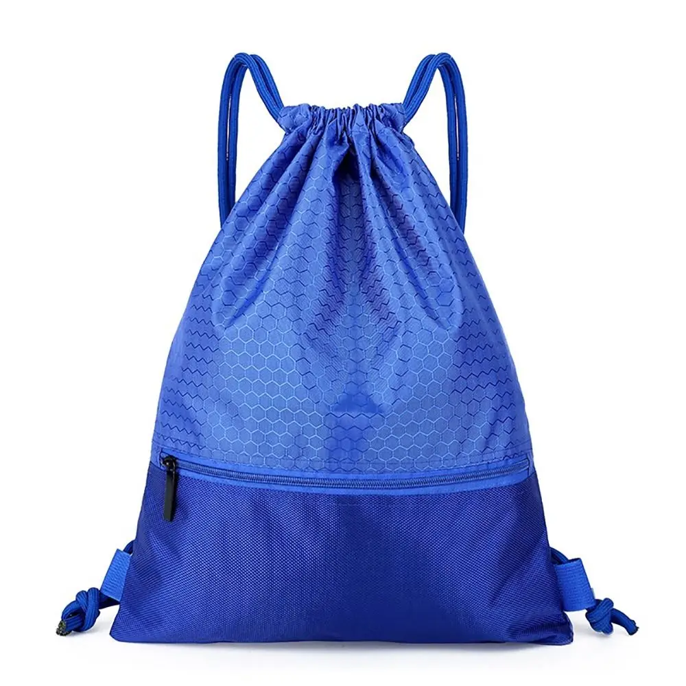1Pcs Basketball Helmet Storage Sports Drawstring Pocket Waterproof Oxford Unisex Fitness Backpack Folding Lightweight Zipper Bag