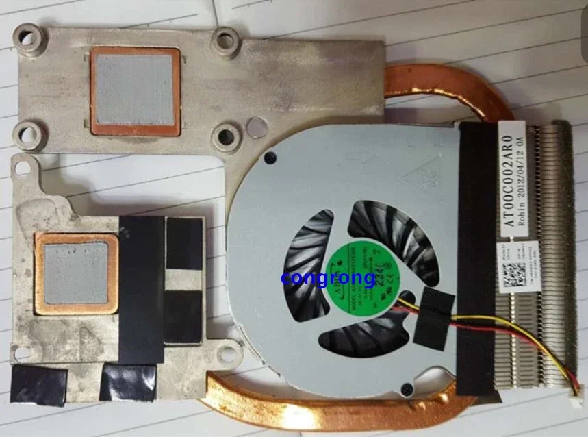 for Dell VOSTRO 3560 V3560 Cooling Fan with Heatsink Assembly Radiator 06HNV7 6HNV7 works NJKRJ 0NJKRJ