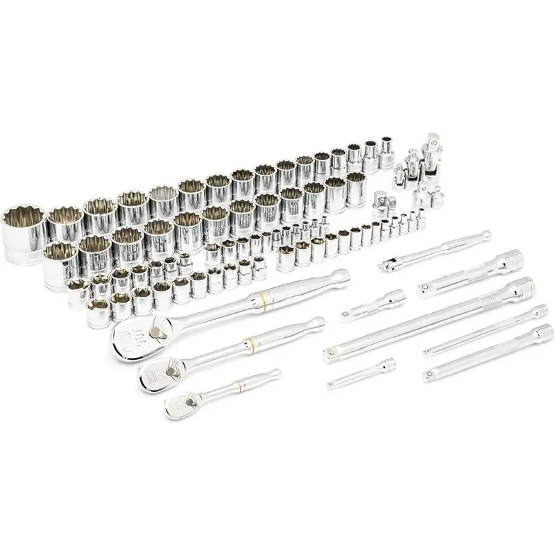 Tooth SAE/Metric Mechanics Tool Set with EVA Foam Tray