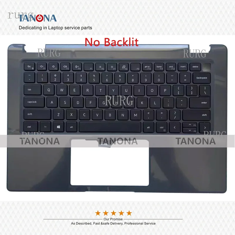R+  Brand new 0R2DCD palm rest cover for Dell Latitude 3440 E3440 + keyboard without backlight