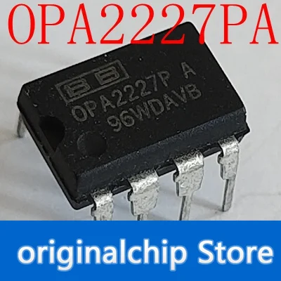 مراجعة وتحليل لوحدة التضخيم العددي OPA2227P OPA2227PA DIP8