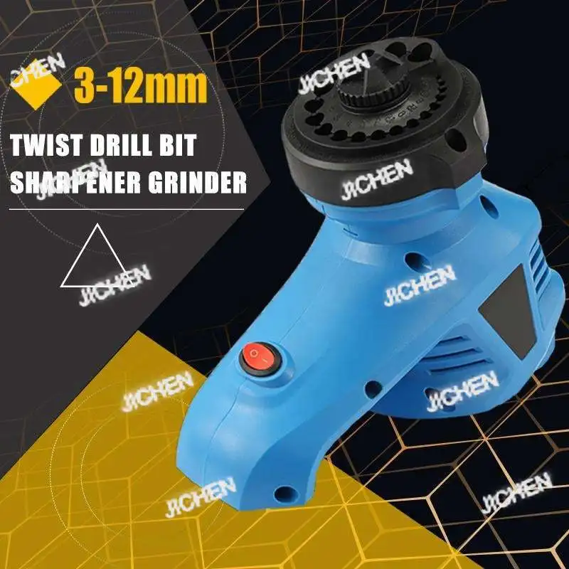 

JC 3-12 мм точилка для спиральных сверл, шлифовальный инструмент для шлифования сверл из углеродистой стали и высокоскоростной стали