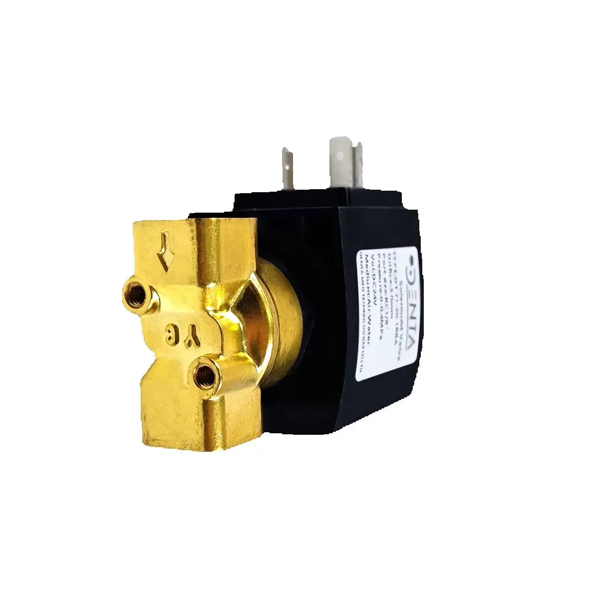 DC24V Autoclave 2-Way Solenoid Valve Big Orifice NC Normal Close Air Water Spare Part For Dental Clinic