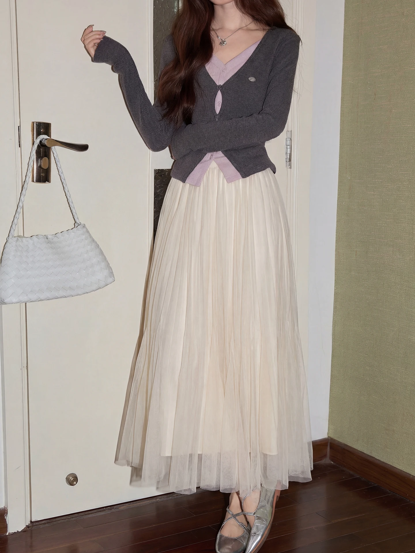 

Летняя женская юбка-полусолнце с высокой талией из фатина, драпированная, А-силуэт, длинная, пышная, из сетчатого материала, в сказочном стиле