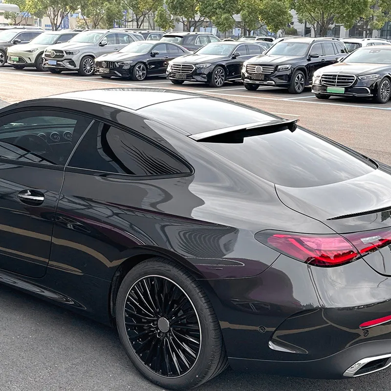 For Mercedes-Benz CLE Coupe C236 2024+ AMG Rear windshield Spoiler Wings Black Carbon Exterior Tuning Accessories