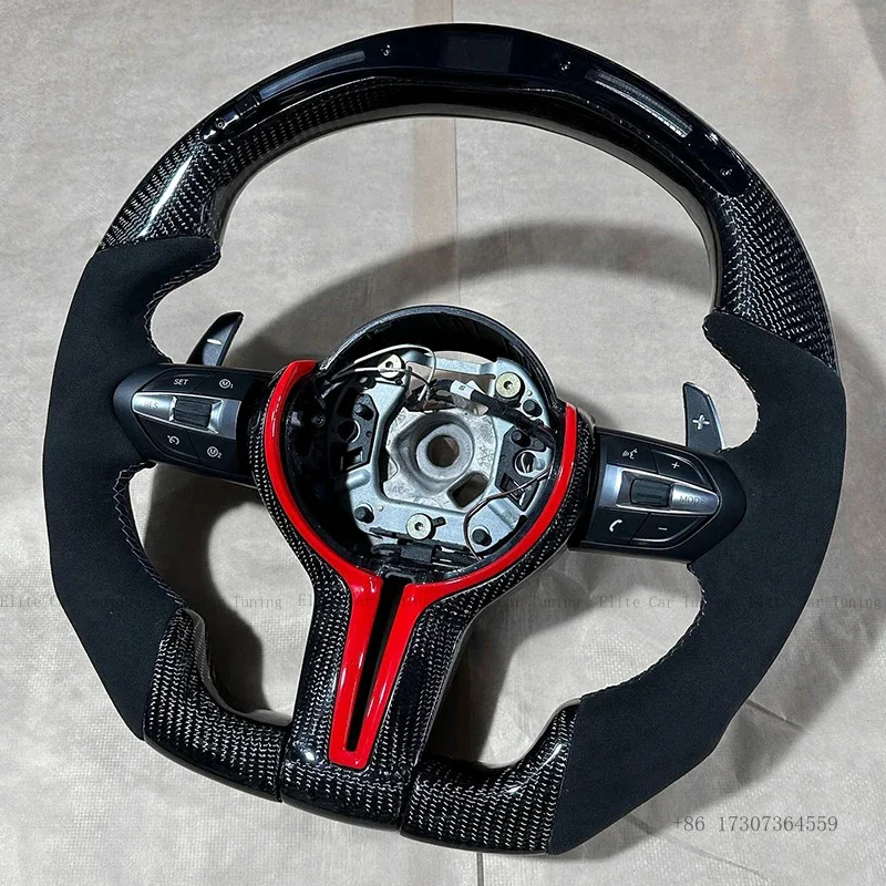 

Carbon Fiber Forged LED Steering Wheel Fit For BMW F15 F16 F30 F31 F32 F33 F10 F11 F20 F21 F22 F25 F34 F36 F01 F06 F07M5
