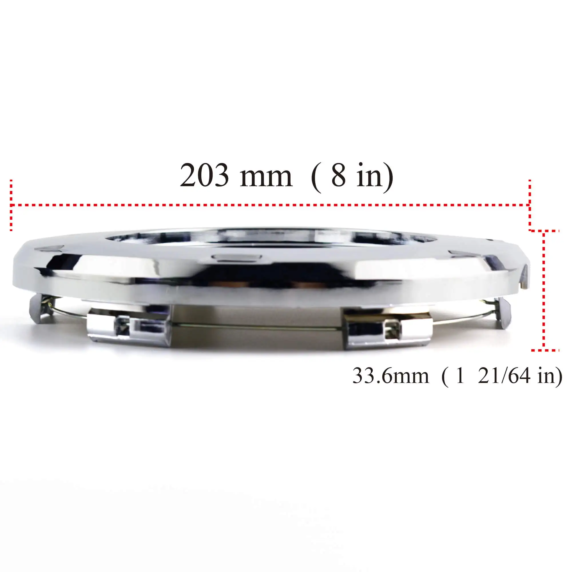 DewFlew 1/4Pcs OD 203.1mm/7.99