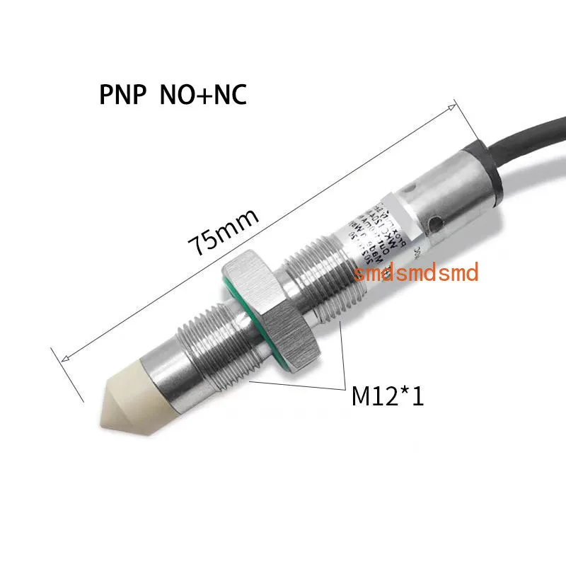 Liquid level sensor output NPN PNP NO NC Detection distance 6mm capacitive sensor