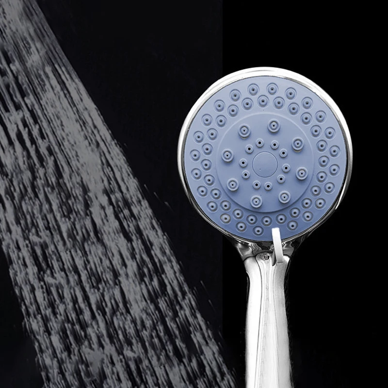 Multi Functional New Propeller ShowerHead Water Saving High Preassure Flow 360 Degrees Extension Showerhead Rainfall with Holder