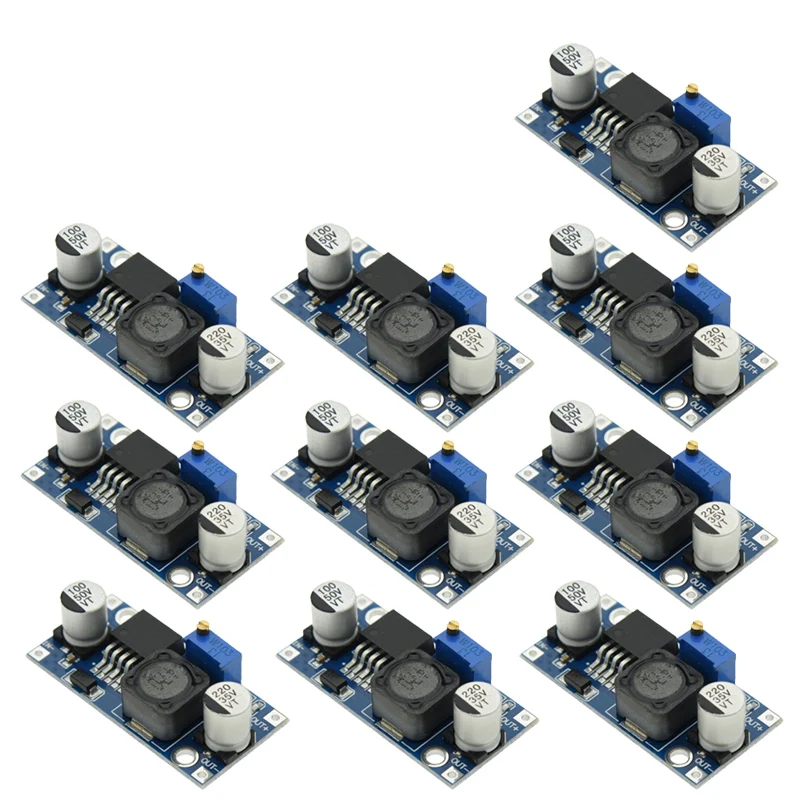 1-10PCS DIP DC-DC Buck Converter Step Down Modul LM2596 Netzteil Ausgang 1,25 V-30V