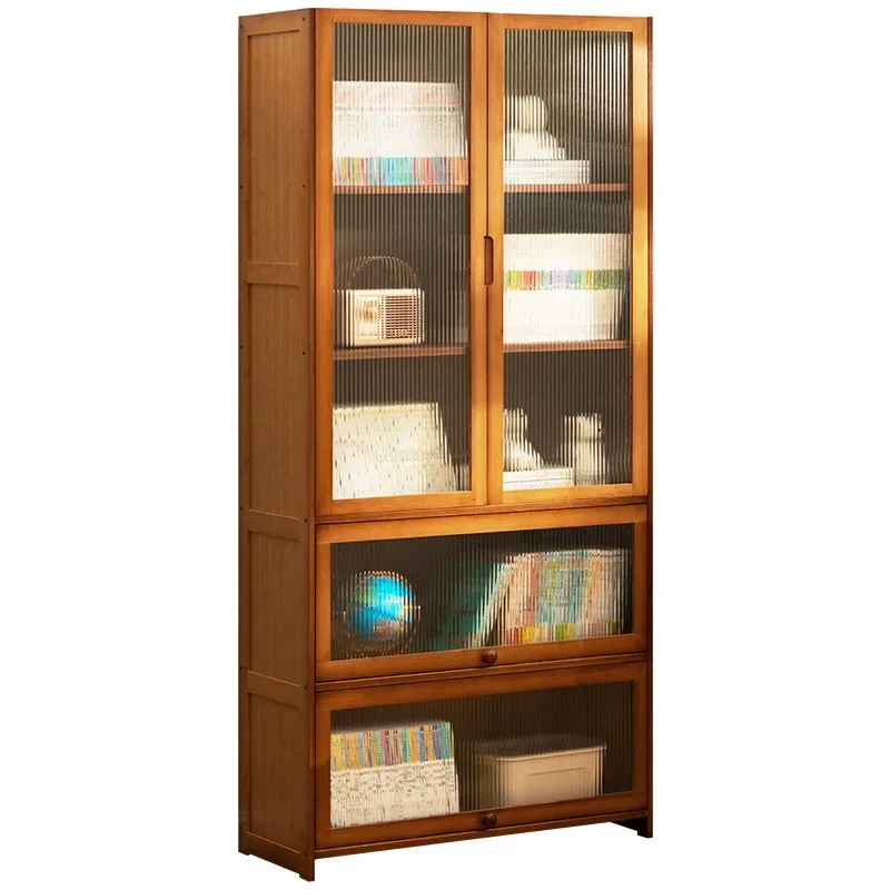 

Shelf Floor-to-ceiling Bookcase Household Children's Multi-layer Simple Living Room Storage Office