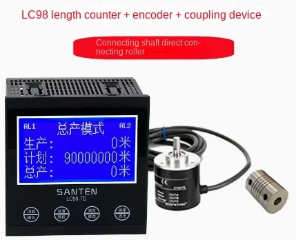 Digital Display Electronic Length Counter Roller High Precision Rice Counter Code Counting Controller Banding Machine