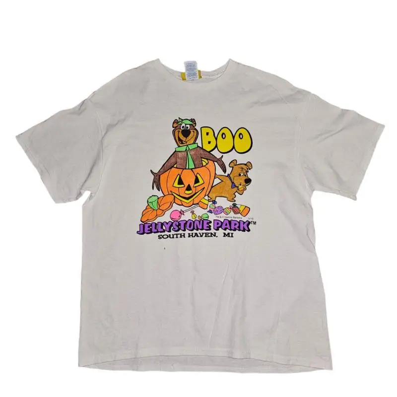

Vintage Hanna Barbera Äôs Yogi Bear Boo Halloween Jellystone Park T Shirt Size L