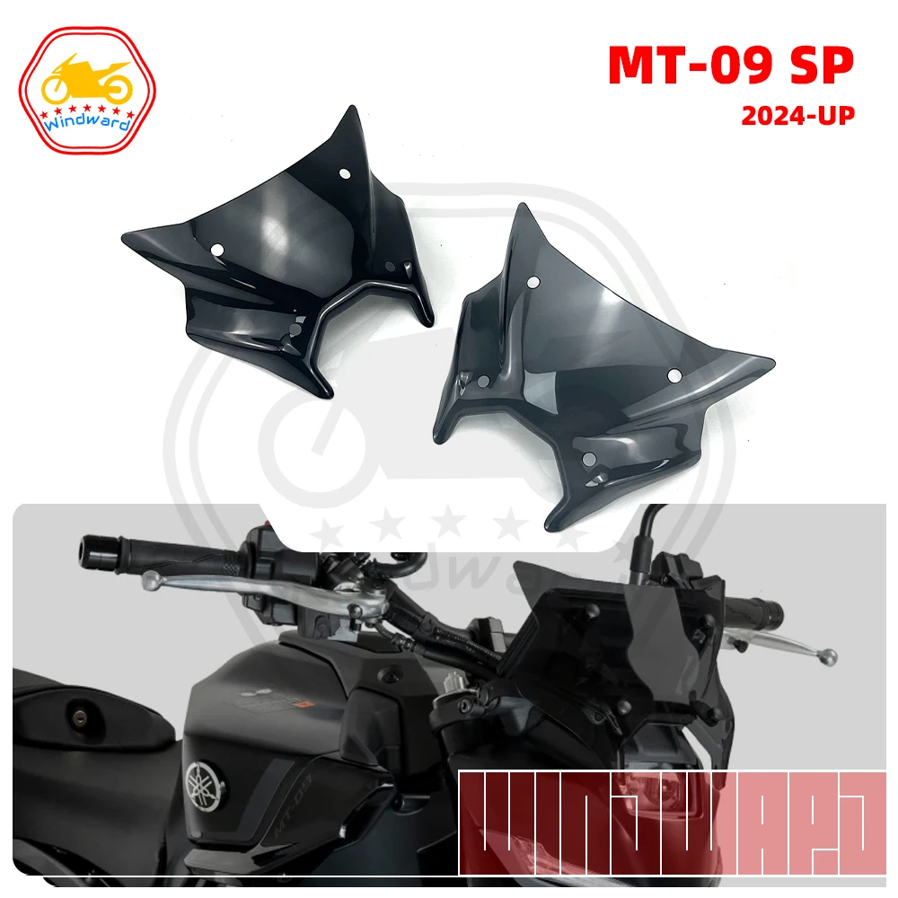 Pasuje do YAMAHA MT-09 2024 2025 MT09 SP Y-AMT 24-25 Motocykl Sportowy + Owiewka Przednia Modyfikacja Deflektor Szyby