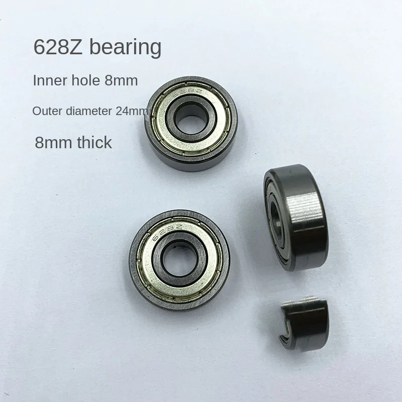 

10PCS Embroidered Frame Taboret Bearing 628z Inner Hole 8mm Outer Diameter 24mm Height 8mm Computer Embroidery Machine