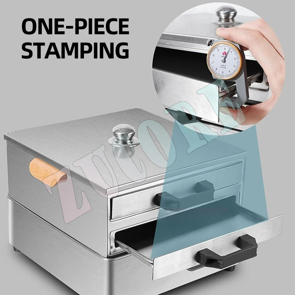 Household Food Steam Machine Stainless Steel Rice Noodle Steamer Cooker Kitchen Rice Noodle Machine