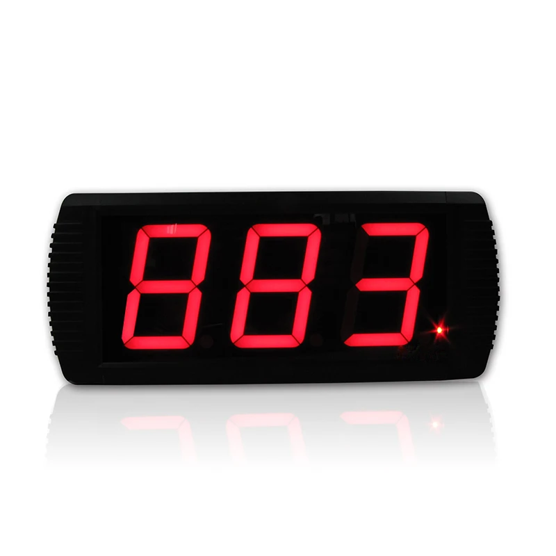 Wall Mounted Digital Countdown Timer, 999 Days Clock, LCD Event, 3 Digit Red Color, 2022