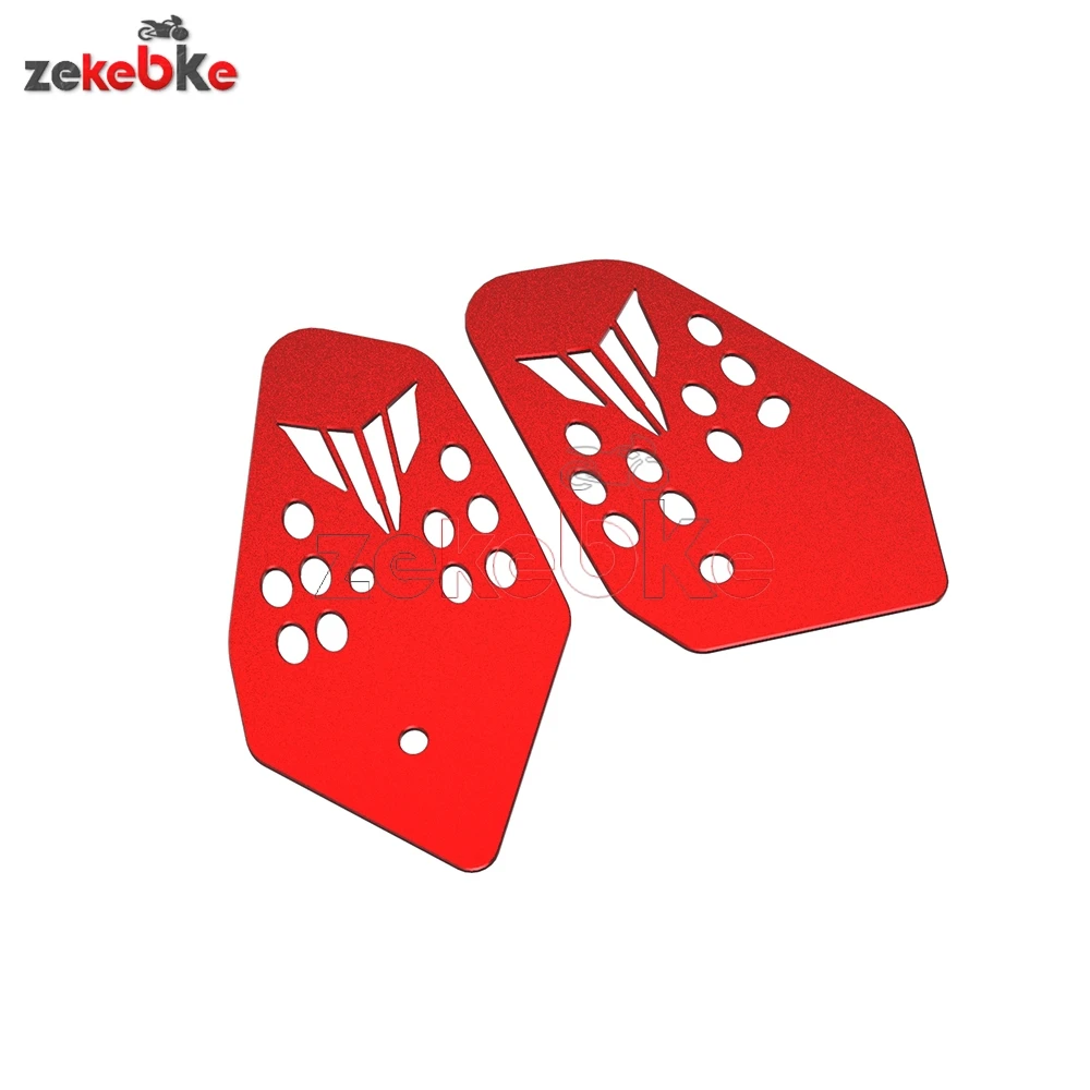 XSR700 mt07 Motorcycle Accessories Pedal Guard Rear Pedal Guard Heel Plate Decorative For YAMAHA MT07 FZ07 ABS XSR700 2014-2025