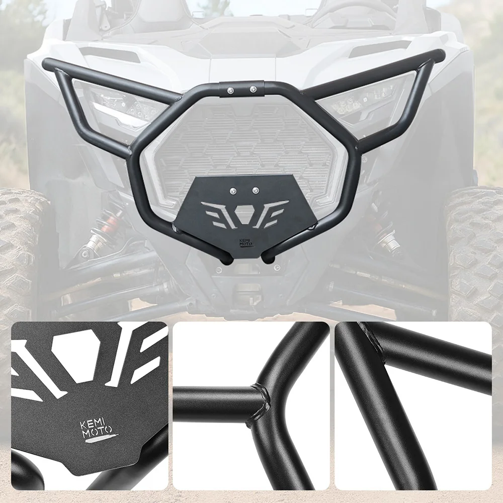 

UTV Metal Front Bumper Rust Resistance #2890388-458 Compatible with Polaris RZR PRO XP/PRO XP 4 /RZR PRO S/ PRO R 2025