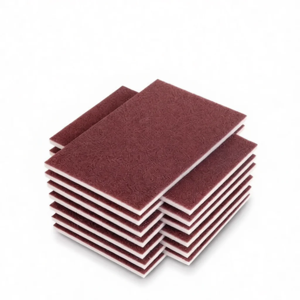 Heavy Duty Emery Sponge Kitchen Cleaning Pad Magic Dishwasher Scrubber For Cookware Rust And Greasy Dirt Removal Tool