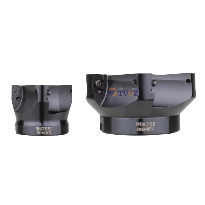 Imagem -02 - Tuoz-máquina de Trituração do Cnc Ângulo Direito de 90 Graus Cortador de Trituração da Cara Bap400r 6022 63-22 65-22 4t 5t 42 44 46 48 50 55 60 63 65 mm