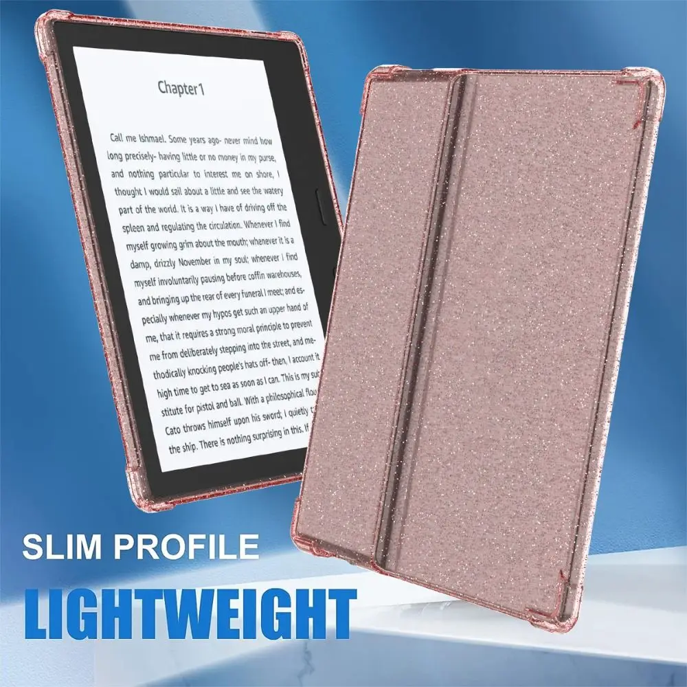 Glitter 7 Inch E-Reader Cover For Kindle Oasis 2/3 Anti-scratch TPU Protective Case Airbag Shockproof Back Shell 9th 10th Gen