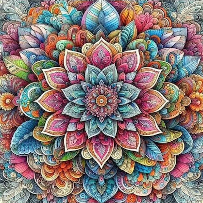 

RUOPOTY DIY Diamond Embroidery Flower Diamond Painting Diy Making Kits Full Square Round Mosaic Handmade Gift Decor