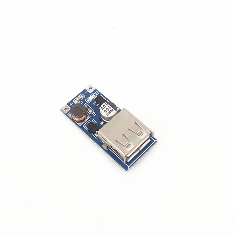 1pcs Blue DC-DC USB Output Charger Step Up Power Boost Module 0.9V~5V To 5V 600MA USB Mobile Power Boost Board