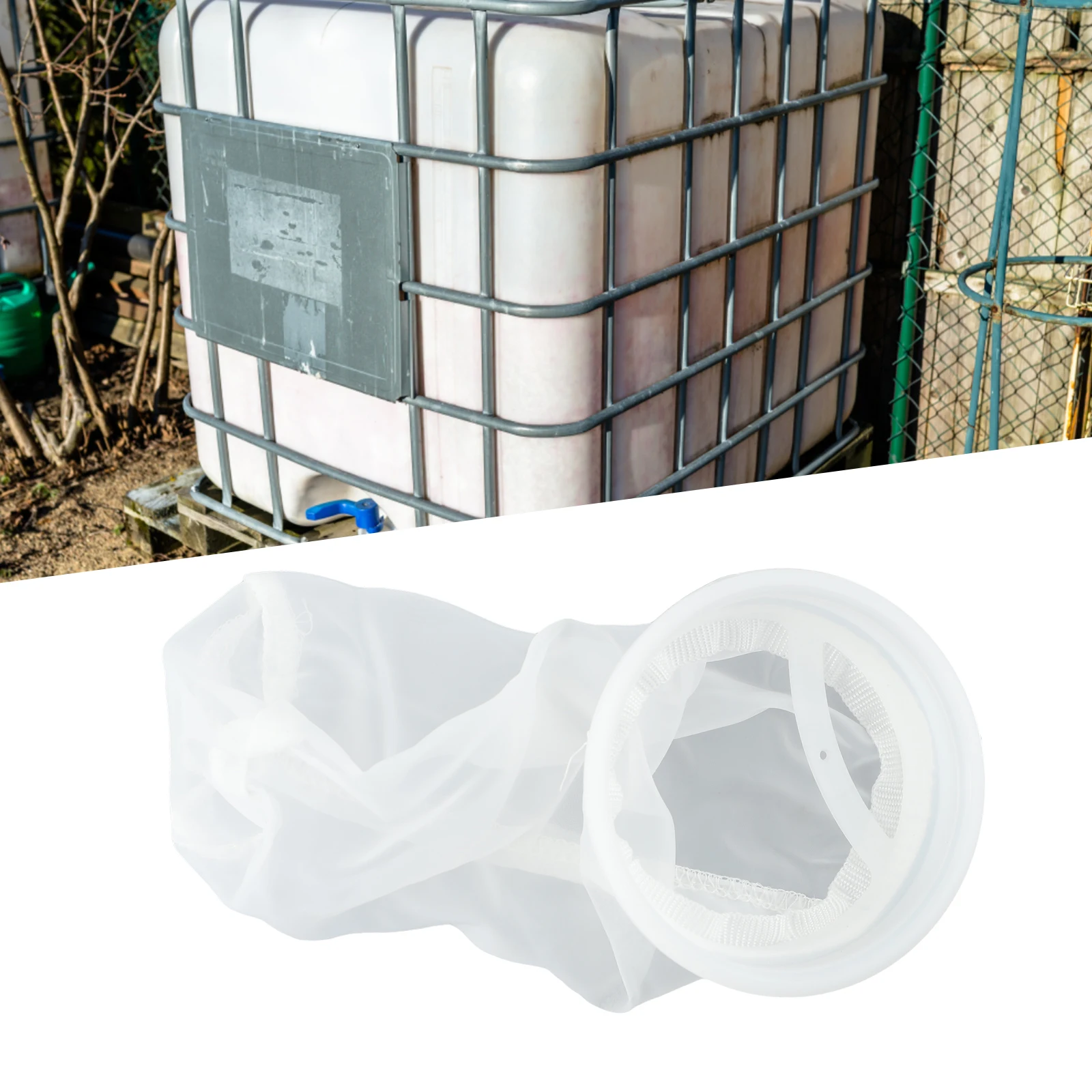 IBC Nylon Filter Garden Tools Water Storage Bucket Rain Tank Accessory For DN75 Water Purification In IBC Rainwater Tank #728WS