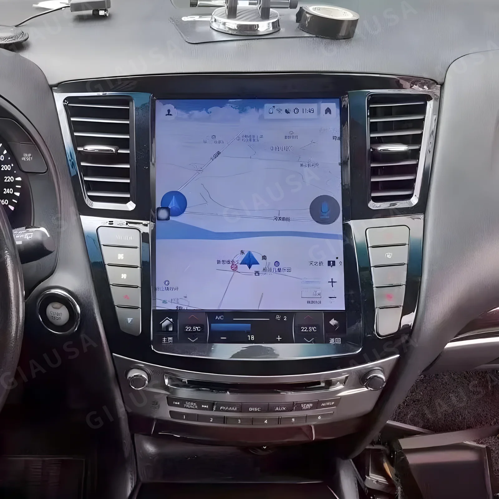 

Android 15 Touch Screen Radio For Infiniti QX60 JX35 2011 2012 -2019 Wireless Carplay Car Navi Multimedia Player Tape Recorder