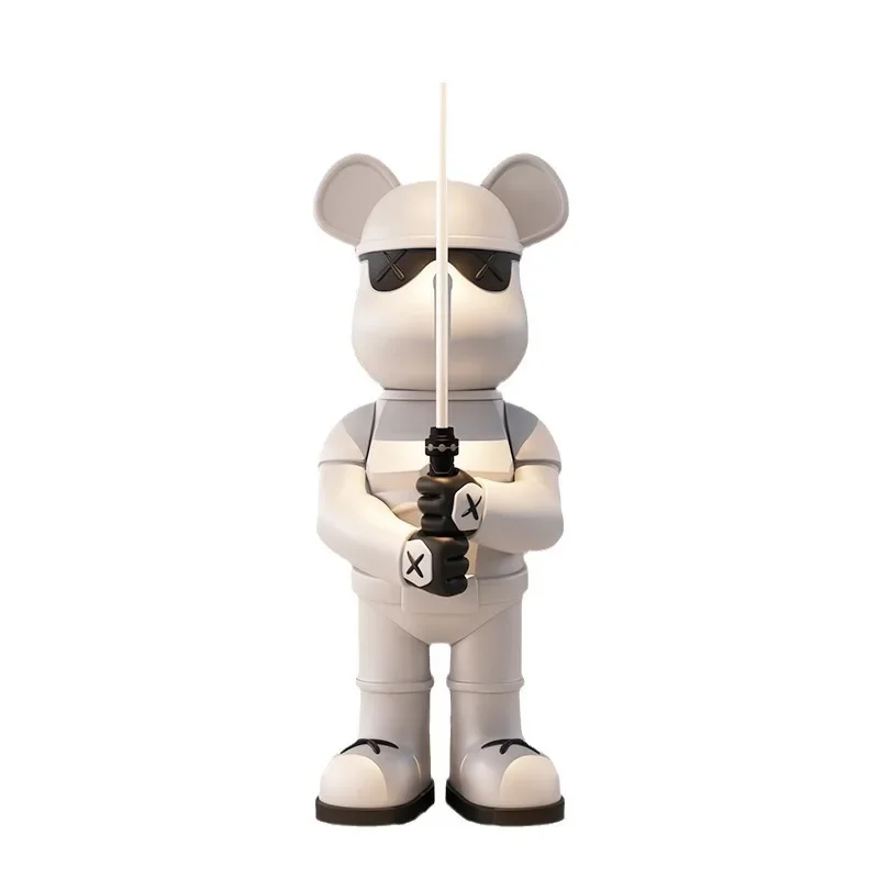 الدب العنيف ليتسبر، زخرفة أرضية كبيرة لغرفة المعيشة، دمية المشاهير على الإنترنت لخزانة التلفزيون المنزلي #1