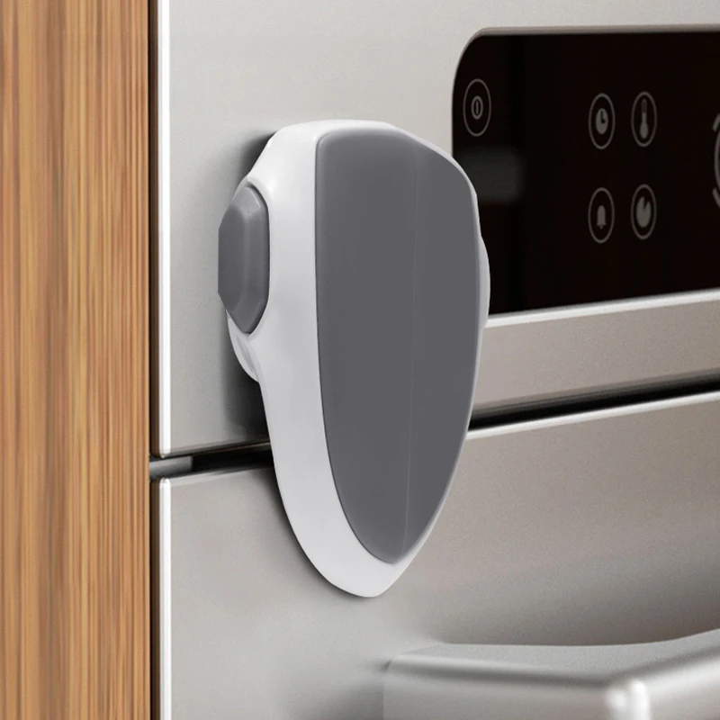 

Baby Oven Door Lock ABS Material High Temperature Resistance Easy To Install Drawer Lock Child Safety Cabinet Locks