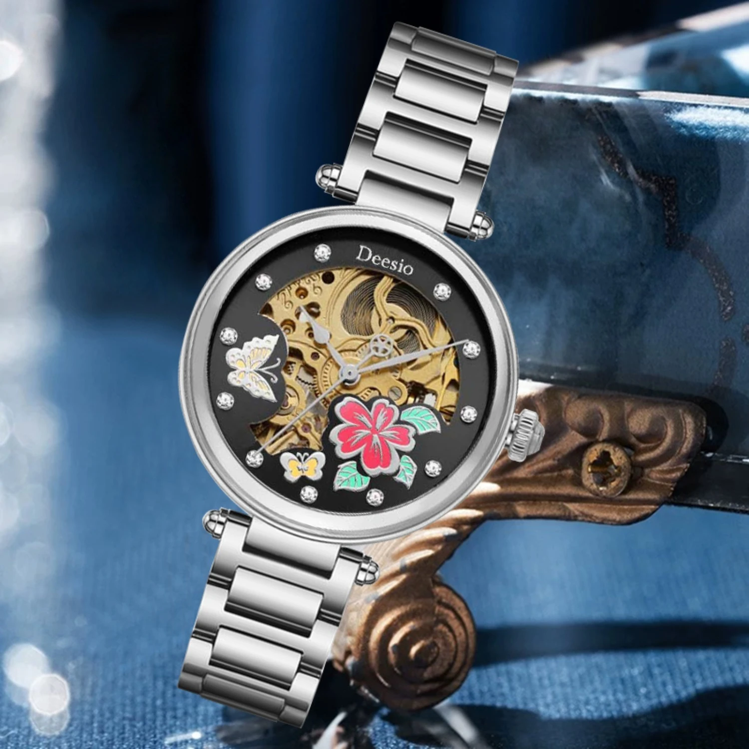Deesio Kelebek İskelet Kadran - Skeleton Mechanical Watch incelemesi ve fiyatı