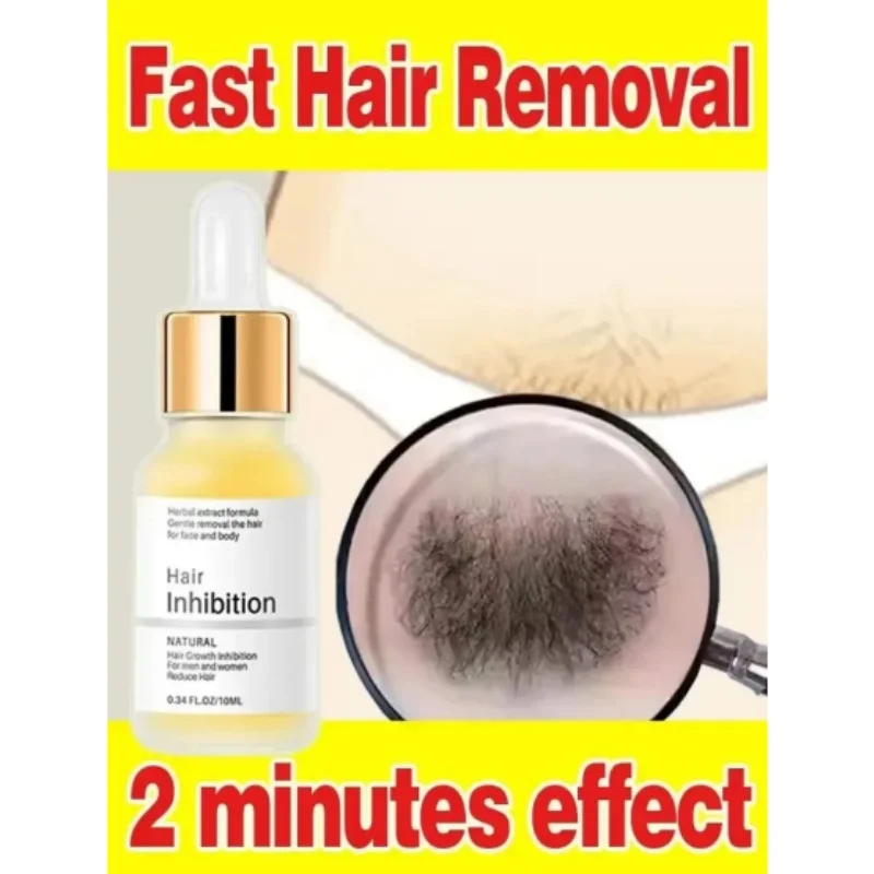 

Hair Remover Cream Inhibition Hair Growth Permanant Removal Inhibitor Beard Bikini Intimate Legs Body Armpit Painless Remover