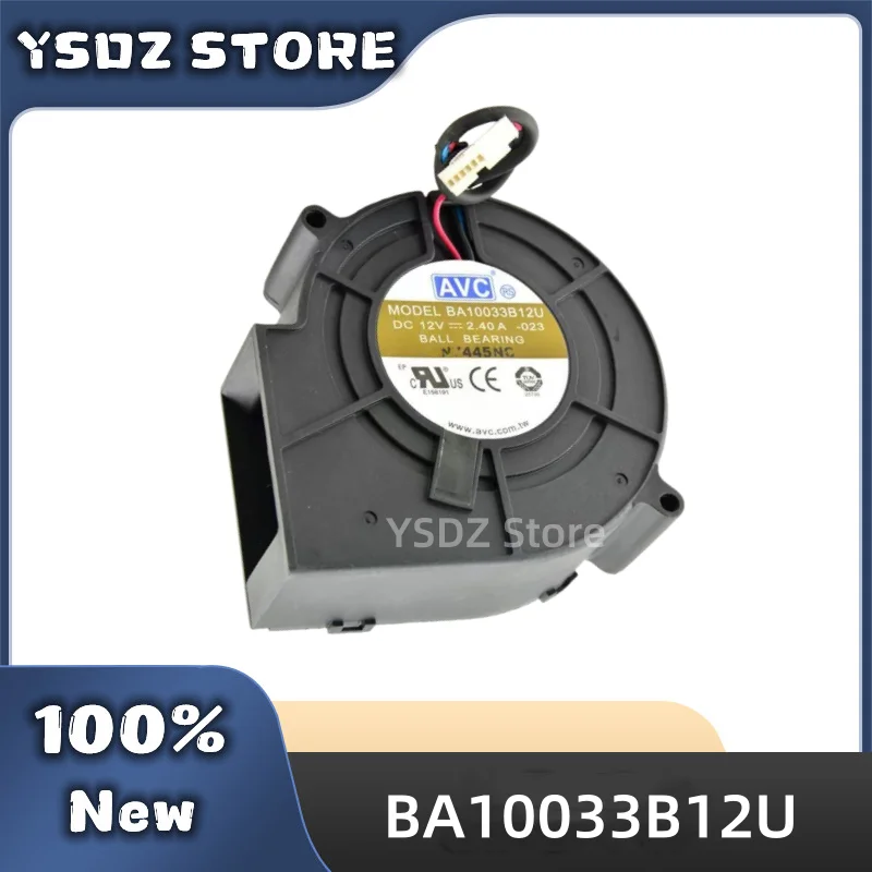 BA10033B12U 3-wire DC12V 2.4A 97*97*33MM For AVC New Original Cooling fan Fast Shipping