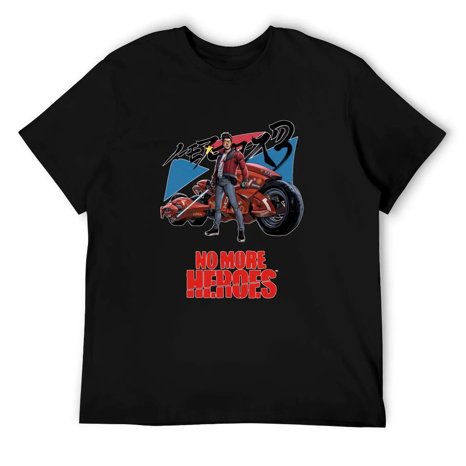 

No More Heroes T-Shirt anime tshirt man tshirt man t shirts high quality luxury brand T-Shirt