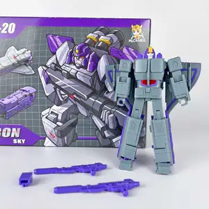 MFT Transformasi MS-20 MS20 12 Cm Besi Besi Langit Astrotrain Tiga Pengubah G1 Prajurit Action Figure Robot Mainan 12 transformer penjualan terbaik mft - №