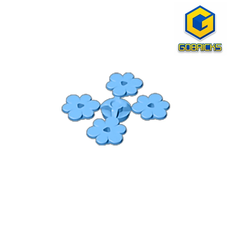 MOC – blocs de construction à assembler, GDS-1441 petites fleurs, compatibles avec lego 3742, jouets pour enfants, technique