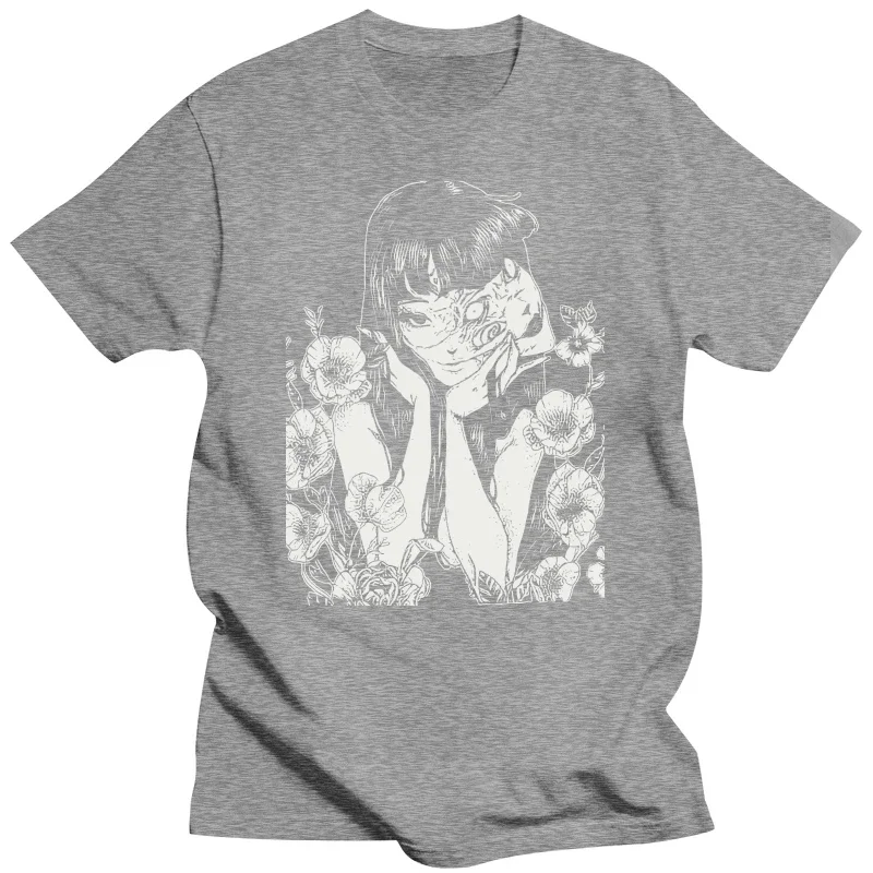 Tomie junji ito-大人のためのユニークでユニークなアートTシャツ、カジュアル、サイズs-6xl、新しいデザイン